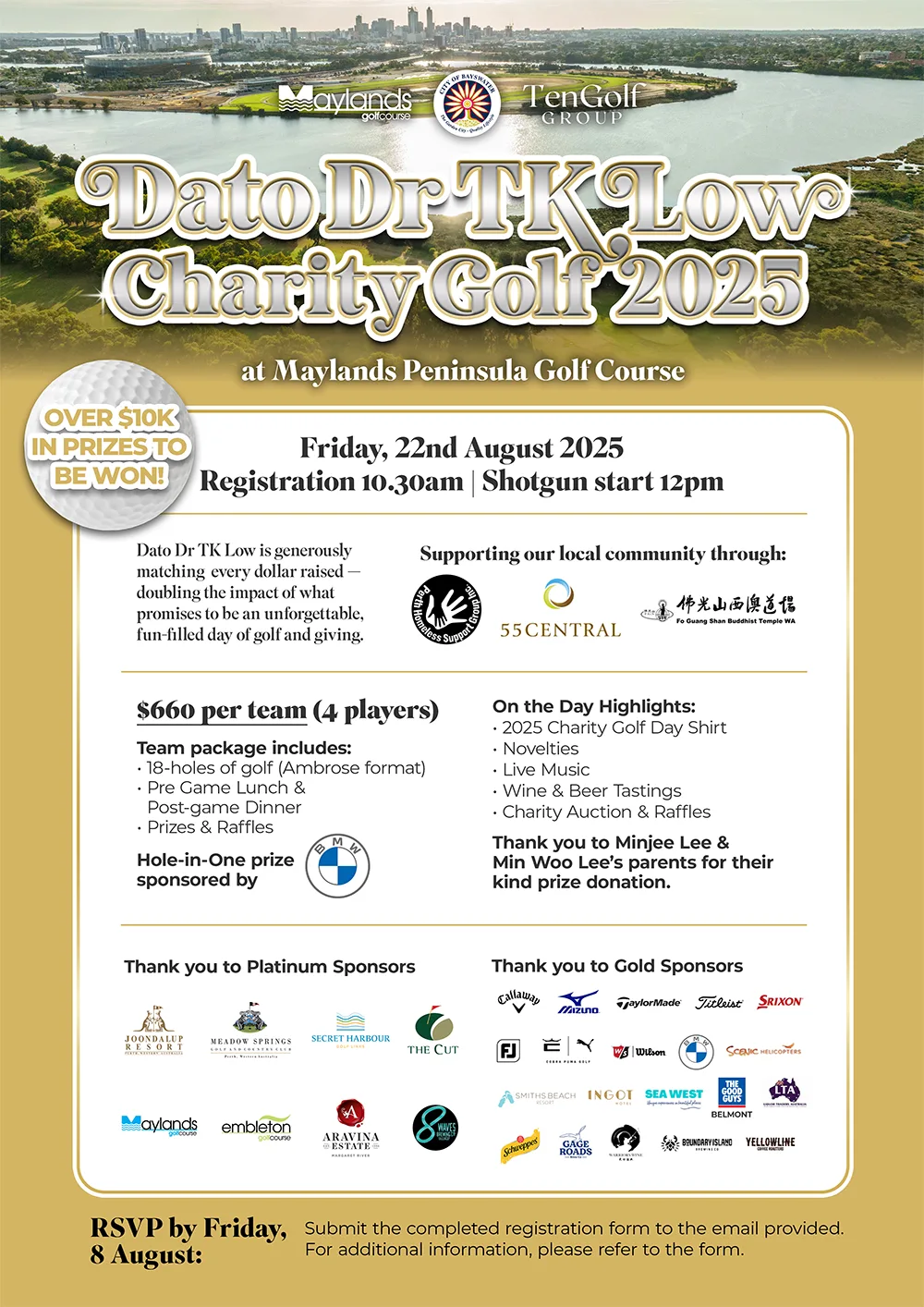 Dato Dr Tk Low Charity Golf 2025