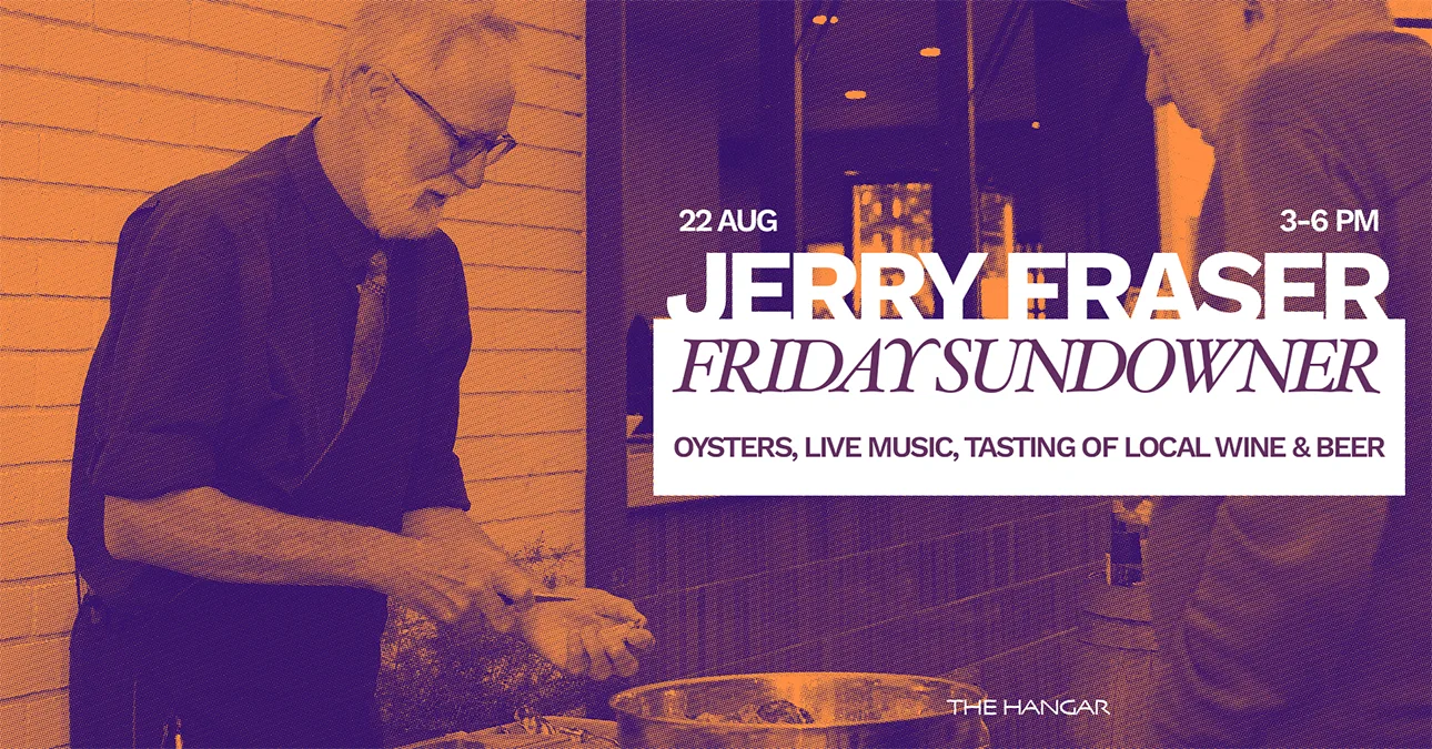 Friday Sundowner with Jerry Fraser