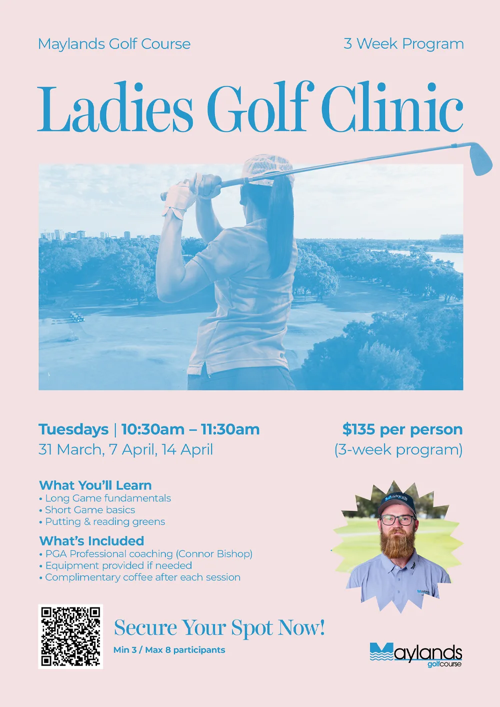 3 Weeks Ladies Golf Program