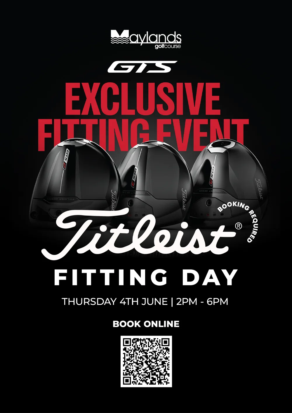Titleist GTS Fitting Day
