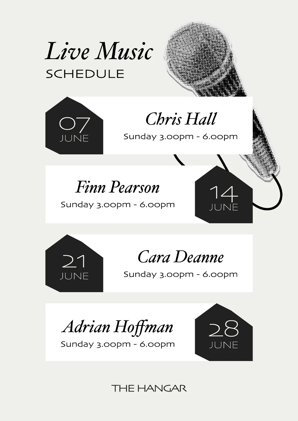 June Live Music Line Up