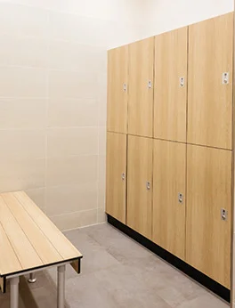 Locker Room and Shower